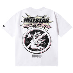 Letter Printed T-Shirt White