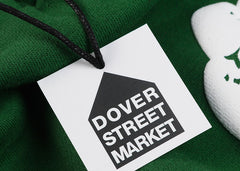 Cotton Wreath Sweat Shorts Green