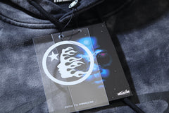 Meteor Pattern Printed Hoodie