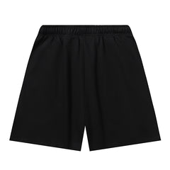 Logo Printed Short Black