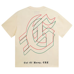 Skeletons Pattern Printed T-Shirts #3060