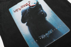 “WHY SO SERIOUS” Printed T-Shirt