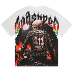 Skeleton Motorcycle T-Shirt