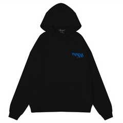 Logo Pattern Printed Hoodie