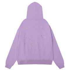 Spider Web Hoodie-Purple #8207