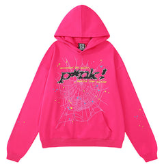Young Thug Punk Hoodie-Pink #142