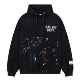 Splatter Paint Printed Hoodie