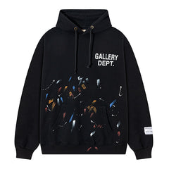 Splatter Paint Printed Hoodie