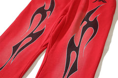 Studios Logo Red Flame Sweatpant