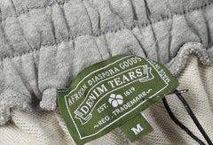 Cotton Wreath Sweat Shorts Grey