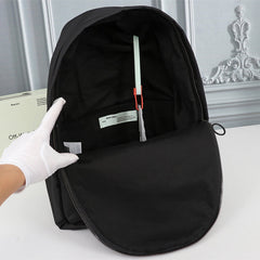 Red Arrows Printed Backpack