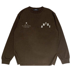 Logo Print Long Sleeve T-Shirts