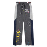 . Paint Splash Printed Sweatpants
