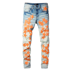 Star Patch Jeans #824