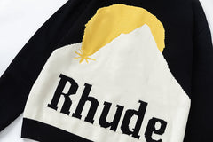 Rhude Logo Knitted Sweaters