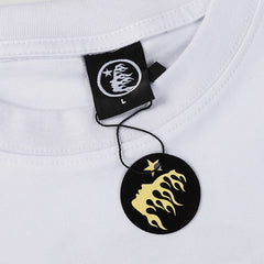 print casual T-Shirt White