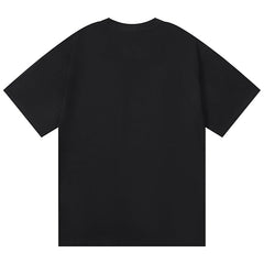 Logo Pattern Print T-Shirt