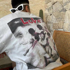 Cupid Love print T-Shirts