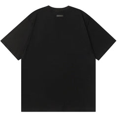 Flocked G Letter Pattern T-Shirts