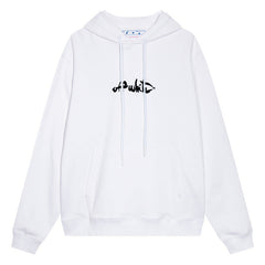 Paint Arrow Hoodie Oversize
