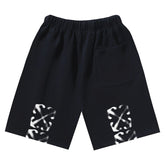 Logo Arrows Printed Shorts