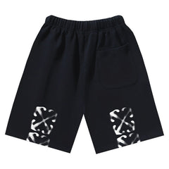 Logo Arrows Printed Shorts