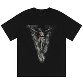 VLONE X Saint religious figures big V T-Shirt