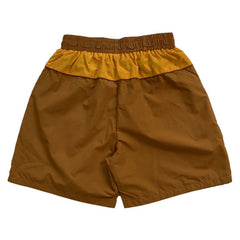 RHUDE Colorblock Embroidered Letters Shorts