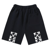 Logo Arrows Printed Shorts