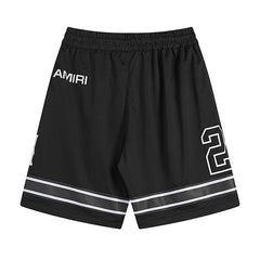 Logo Mesh Printed Short