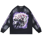 Studios Brain Print Long Sleeve Tee