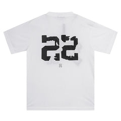 Logo Mesh Printed T-shirt