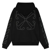 Paint Arrow Hoodie Oversize