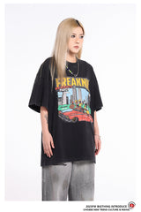 .Urban Racing Print T-Shirt