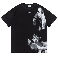 Blurred Mary Skater T-Shirt