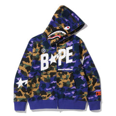Star Camo Shark Hoodie