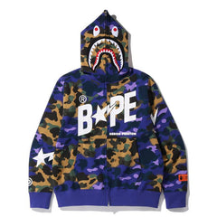 Star Camo Shark Hoodie