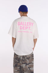 . Pink Lettering Tee