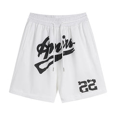 Logo Mesh Printed Short