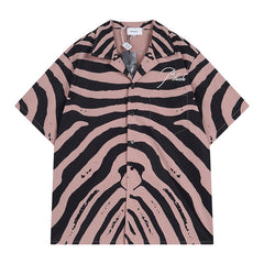 Zebra Silk Shirts