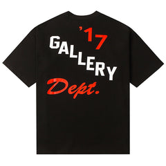 Logo Printed T-Shirt Black Loose Fit