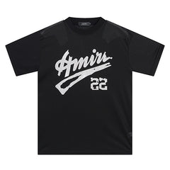 Logo Mesh Printed T-shirt