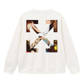 Arrow Pattern Printed Sweatshirts
