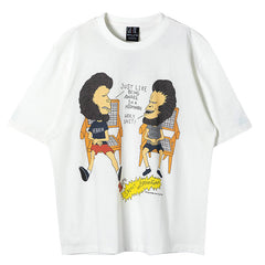 Cartoon Character Printed T-Shirt