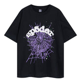 Green Foam Printing High Weight T-Shirt Black