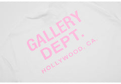 . Pink Lettering Tee