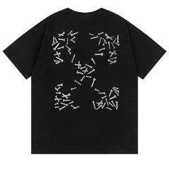 Arrows-Print T-Shirts