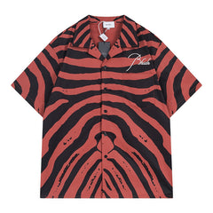 Zebra Silk Shirts