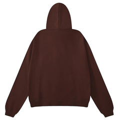 555555 Angel Number Hoodie-Brown #8203