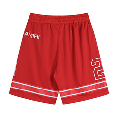 Logo Mesh Printed Short